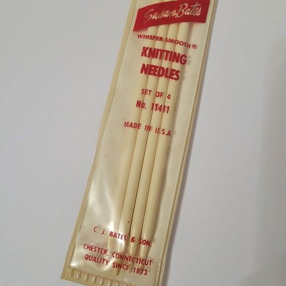 Set of 4 Susan Bates 10" Luxite Double Point Knitting Needles Size 9 - Picture 3 of 3